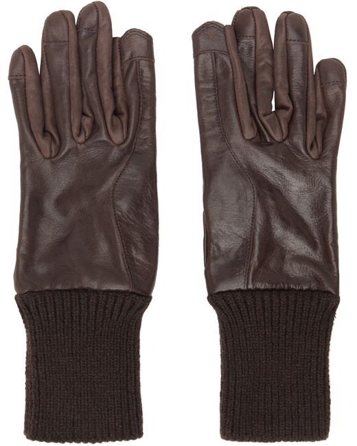 Rick Owens Short Ribcuff Gloves