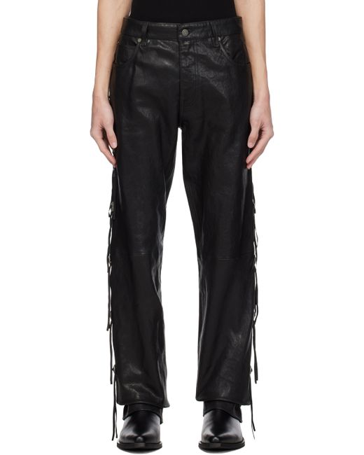 Guess USA Flare Leather Trousers