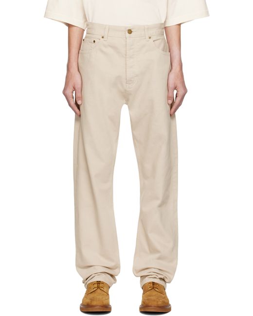 Fear of God ESSENTIALS Taupe 5-Pocket Jeans