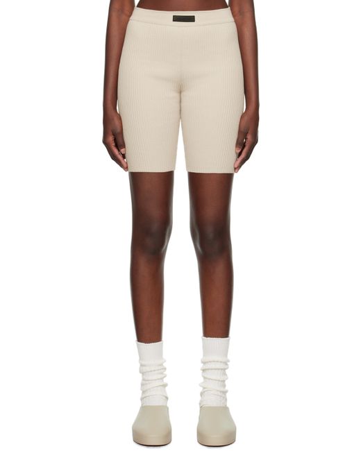 Fear of God ESSENTIALS Taupe Patch Shorts