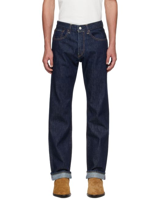 Re/Done Indigo 50s Straight Jeans