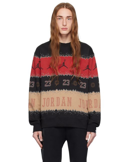 Jordan Black Holiday Sweatshirt