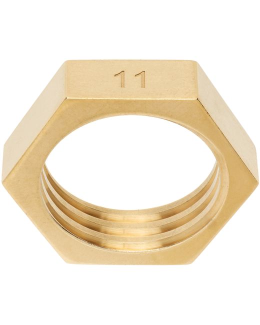 Maison Margiela Gold Nut Thin Ring