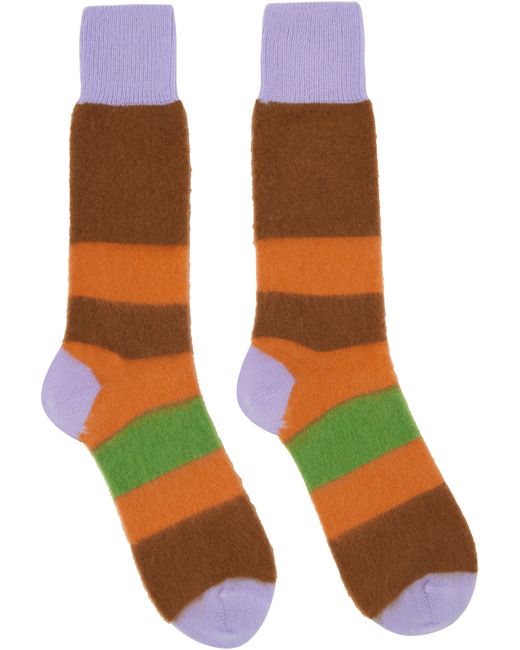 ZEGNA x The Elder Statesman Striped Socks