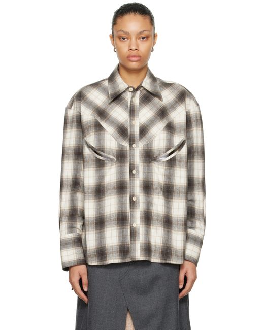 Commission Off-White Check Shirt