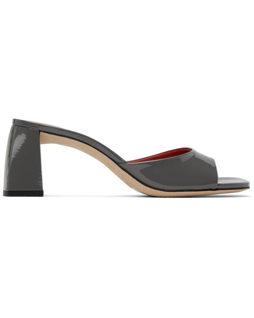 by FAR Romy Patent Leather Heeled Sandals
