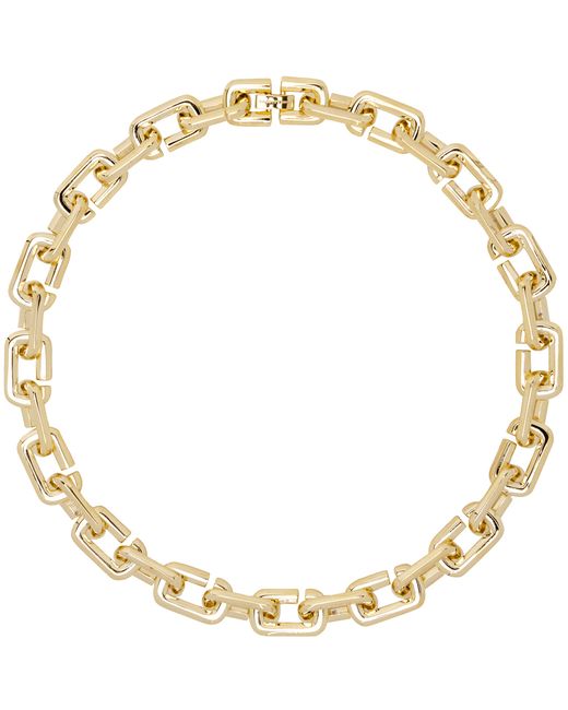 Marc Jacobs Gold The J Marc Chain Link Necklace