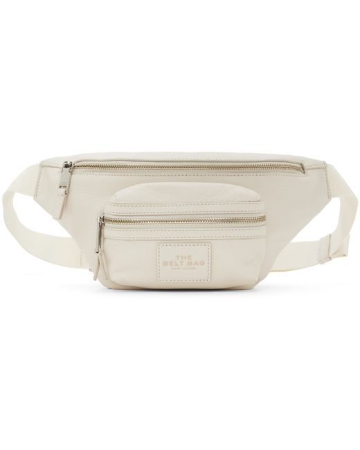 Marc Jacobs White The Leather Belt Bag Pouch
