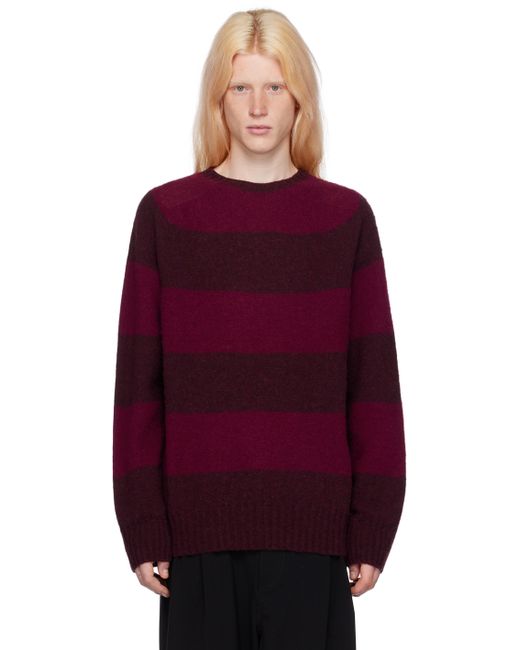 Ymc Burgundy Suededhead Sweater