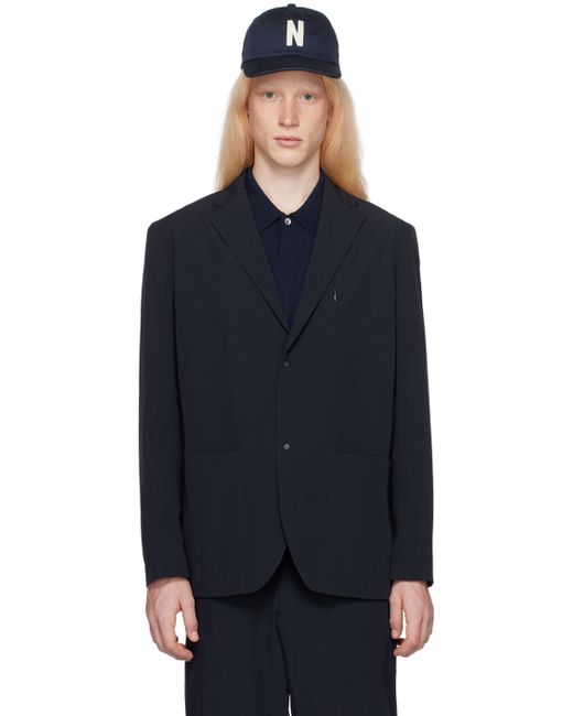 Norse Projects Navy Emil Blazer