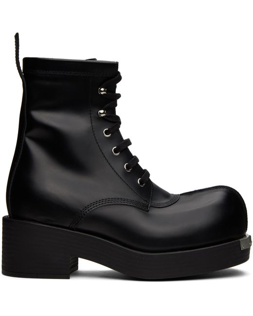 Mm6 Maison Margiela Patent Leather Ankle Boots