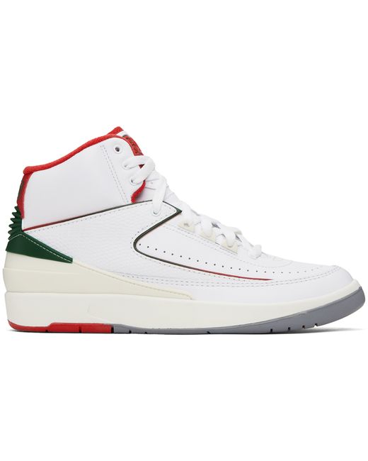 Jordan White Air 2 Retro Sneakers