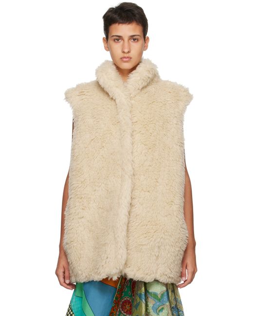 Conner Ives Off-White Chubby Vest