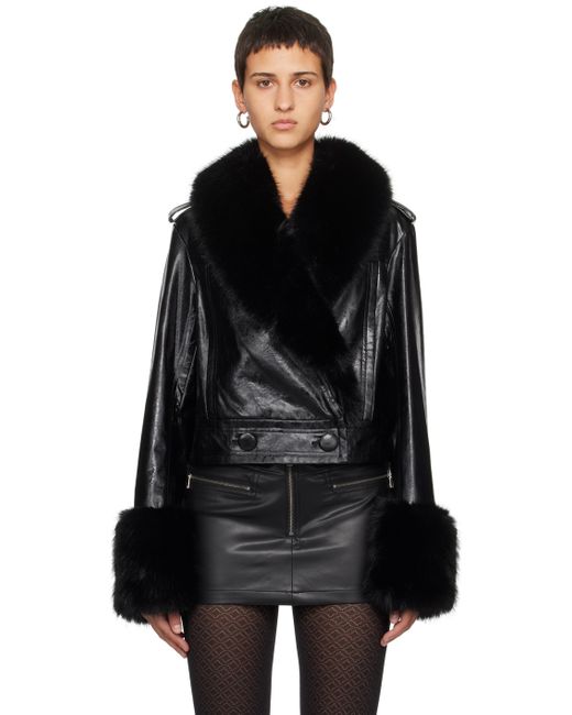 Stand Studio Rosalyn Faux-Leather Jacket