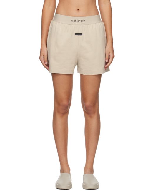 Fear Of God Taupe The Lounge Shorts