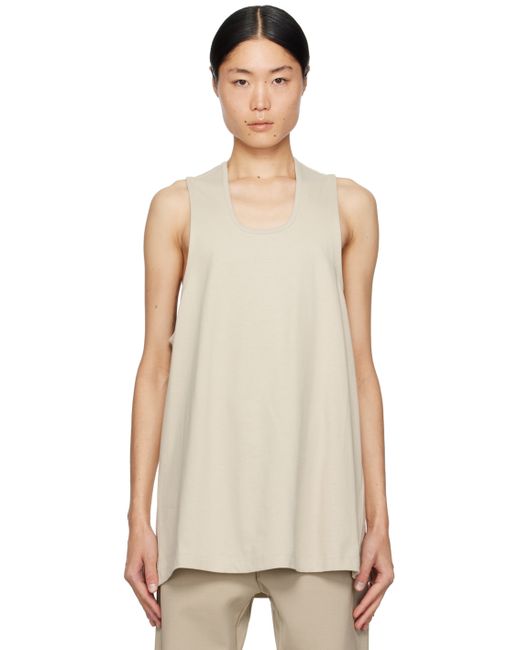 Fear Of God Taupe Scoop Neck Tank Top