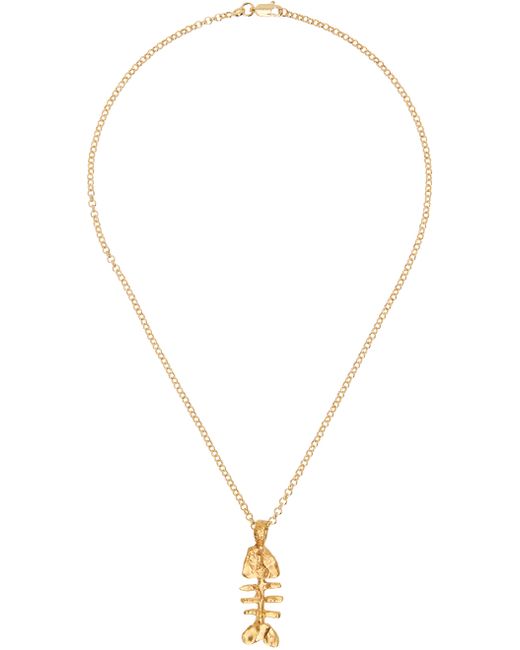 Alighieri Gold The Silhouette of Summer Necklace