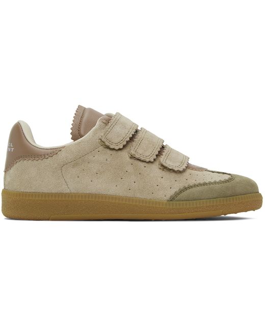 Isabel Marant Taupe Beth Sneakers