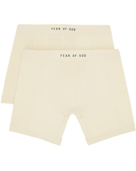 Fear Of God Two-Pack Off-White Boxer Briefs