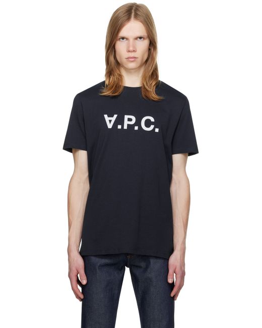 A.P.C. . Navy VPC T-Shirt
