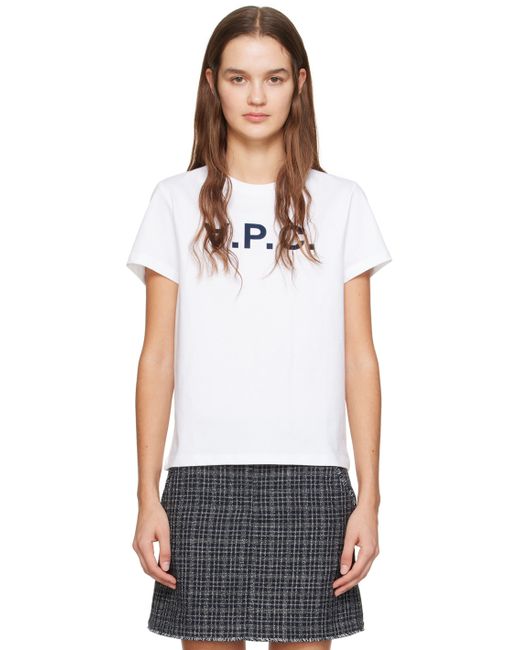 A.P.C. . White VPC T-Shirt