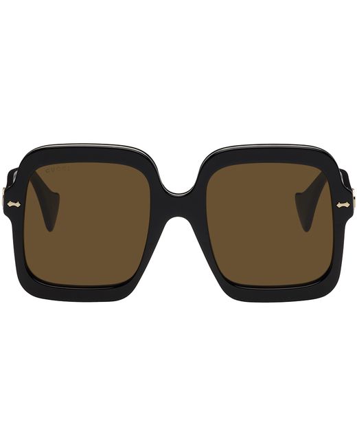 Gucci Thick Oversize Square Sunglasses
