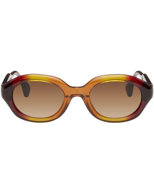 Vivienne Westwood Orange Zephyr Sunglasses