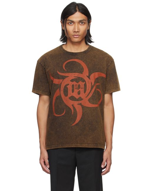 Misbhv Brown Faded T-Shirt