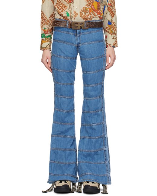 Erl Ruched Jeans