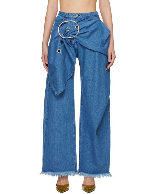 Marques'Almeida Belted Jeans