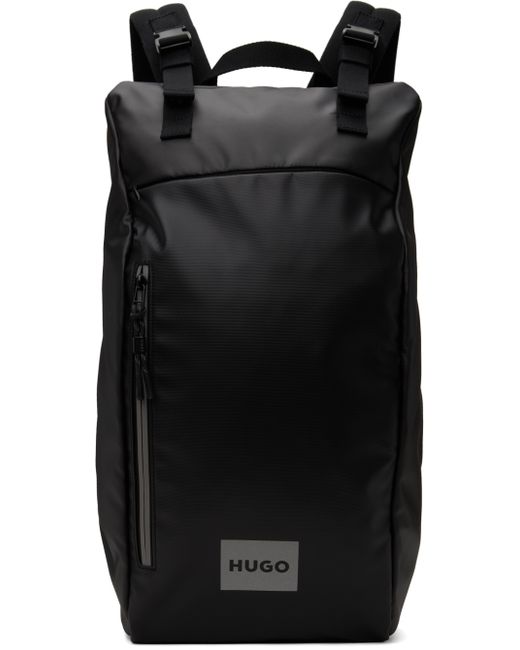 Hugo Boss Logo Patch Backpack
