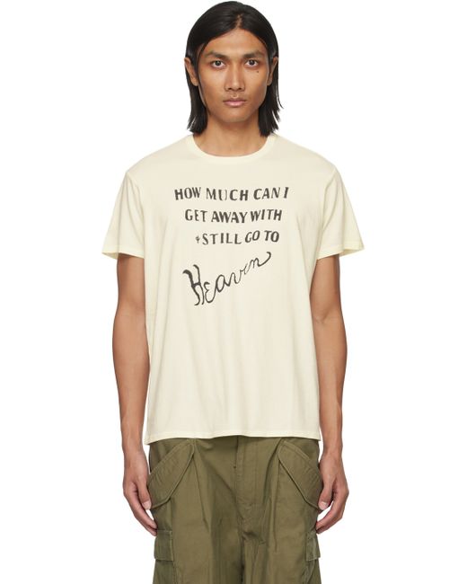 R13 Off How Much Can I Get Away With T-Shirt
