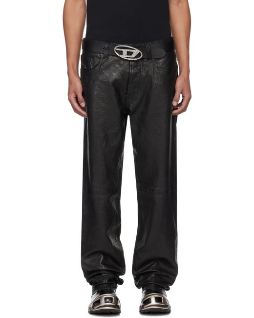 Diesel P-Macs-LTH Leather Pants