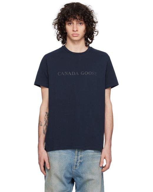 Canada Goose Navy Emerson T-Shirt