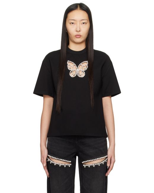 Area Exclusive Crystal Butterfly T-Shirt