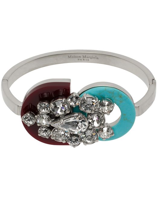 Maison Margiela Silver Crystal Bracelet