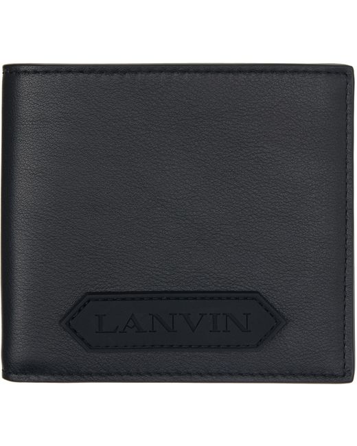 Lanvin Rubberized Logo Bifold Wallet