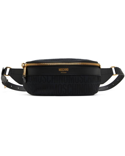 Moschino Jacquard Belt Bag