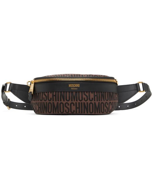 Moschino Jacquard Belt Bag