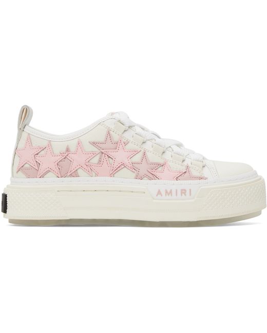 Amiri Off-White Stars Court Low Sneakers