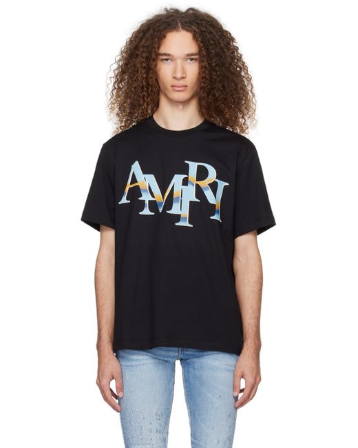 Amiri Staggered Chrome T-Shirt