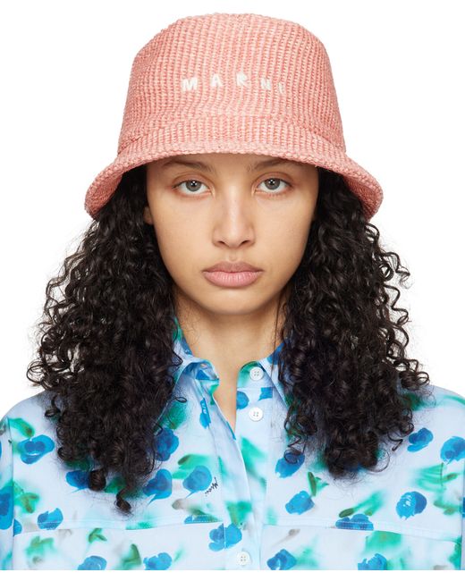 Marni Embroidered Bucket Hat