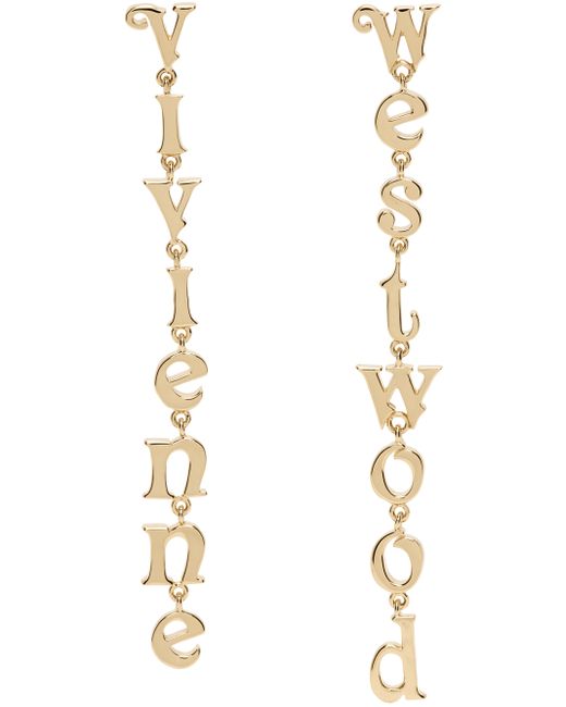 Vivienne Westwood Gold Raimunda Earrings