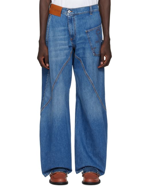 J.W.Anderson Gray Twisted Jeans