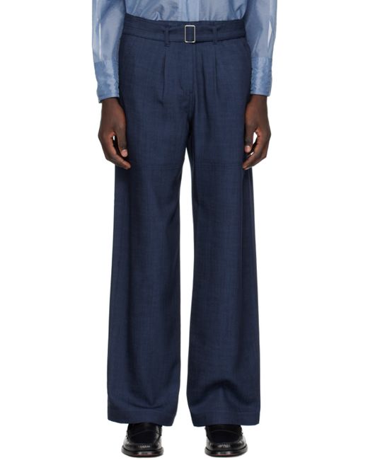 Low Classic Belted Trousers
