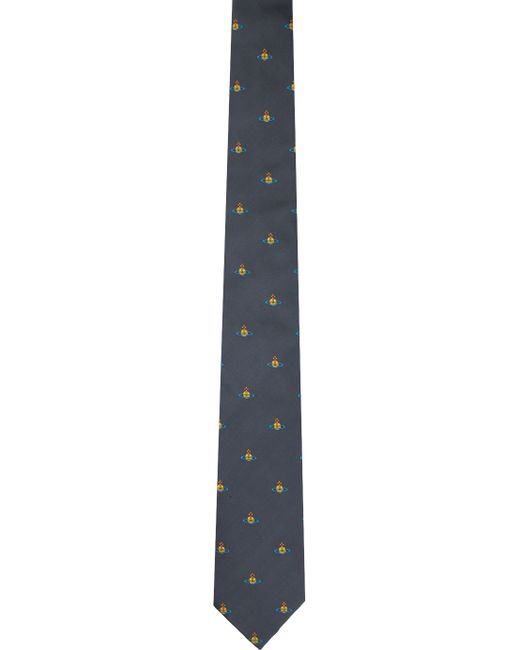 Vivienne Westwood Gray Multi Orb Tie