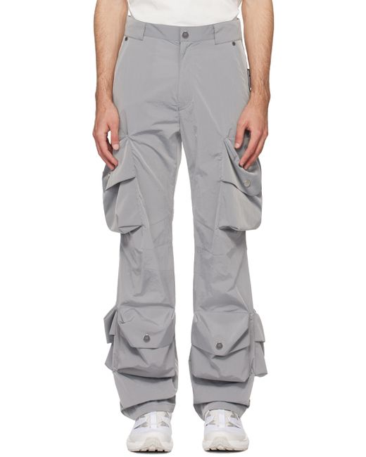 Ouat Gray Channel Cargo Pants