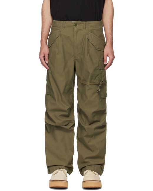 R13 Khaki Mark Military Cargo Pants