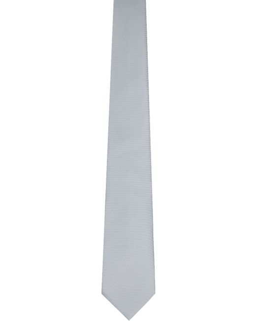 Tom Ford Gray Solid Twill Tie