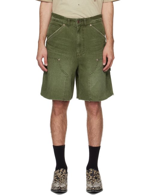 We11done Faded Cargo Shorts